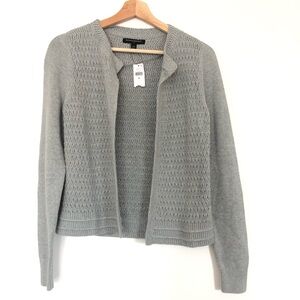 NWT Gray Banana Republic Cardigan Sweater